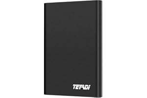 TEYADI 1TB Portable Ultra Slim External Hard Drive HDD — USB 3.0 pour PC, Mac, ordinateur Portable, PS4, Xbox One, Xbox…