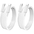 ZEYACHAN Cavo USB C iPhone 2M [Certificato MFi] 2pack Rapida Tipo C Cavetto Ricarica Caricatore Type C Cavo Caricabatterie pe
