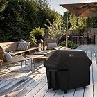 OMORC Grill Abdeckhaube, Grillabdeckung Wasserdicht BBQ Cover Schutzhuelle Haube Grill Abdeckplane – Bild 7