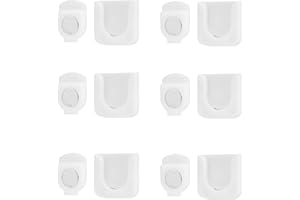 KUEEA 6 Pezzi Supporto Magnetico per Telecomandi, Organizzatore Muro Stabile Senza Fori di Traforo, Multifunzionale per Casa, Scuola e Ufficio, Ottimale per la Conservazione dei Telecomandi