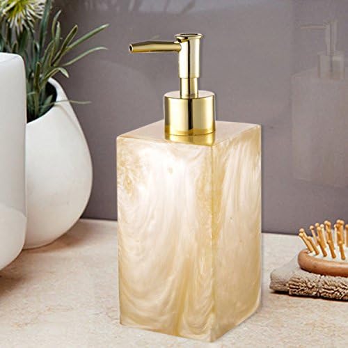 XYQX Creative Hand Sanitizer Press Soap Bottle Bathroom Shower Gel Bottle White Bottle Home Bathroom Bottle,Yellow/500ml