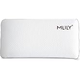 MAXCOLCHON - Medium Firm Memory Foam Pillow for Neck Relief and Neck Support with Breathable Stretch Tencel Fabric 70 x 35 cm