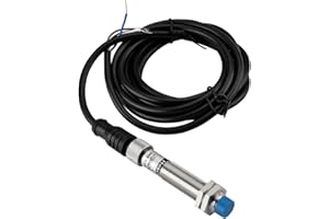 Heschen M12 - Interruttore a sensore di prossimità induttivo tipo LJ12A3-4-Z/AX-G, 10-30VDC 200mA NPN normalmente chiuso (NC) 3 fili