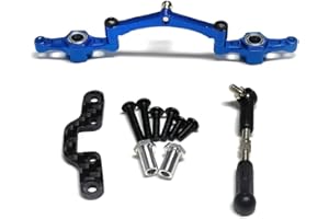 STASRC TT-02 CNC Aluminium Kurbellenkarm mit Brücke für 1:10 RC Auto TamiyaTT02