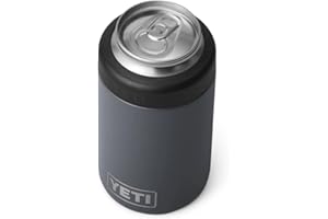 YETI Rambler Colster, Stainless Steel Can Insulator, Charcoal, 330 ml