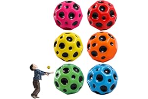 GEHANICO Space Ball Super High Bounciest Bounciest Light Foam Ball Pop Bouncing Ball Rubber Bounce Ball Sensory Ball Facile da impugnare e catturare