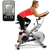 bicicleta spinning bh hi power Regula la altura del sillín según tus necesidades; puedes adelantar o atrasar el asiento hasta encontrar la postura más cómoda y ergonómica sobre la bicicleta