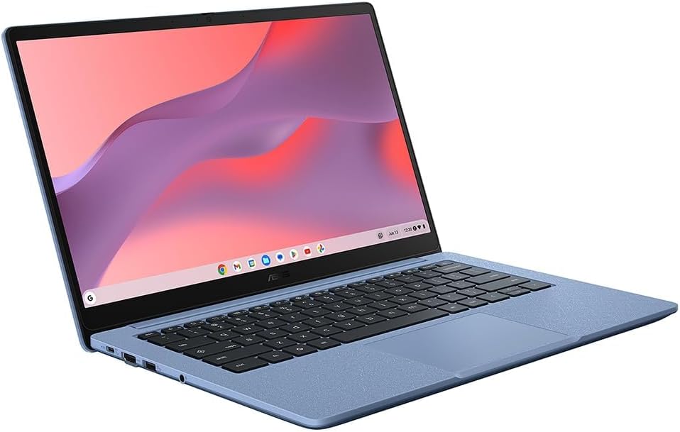 ASUS Chromebook 14 CX1405CTA Laptop | 14.0" Full HD Screen | Intel Celeron N50 Processor | 4GB RAM | 64GB eMMC | Google Chrome OS | Amazon Exclusive