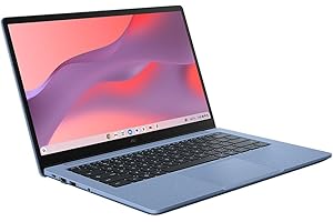 ASUS Chromebook 14 ‎CX1405CTA Laptop | 14.0" Full HD Screen | Intel Celeron N50 Processor | 4GB RAM | 64GB eMMC Storage | Google Chrome OS | Fabric Blue | Amazon Exclusive