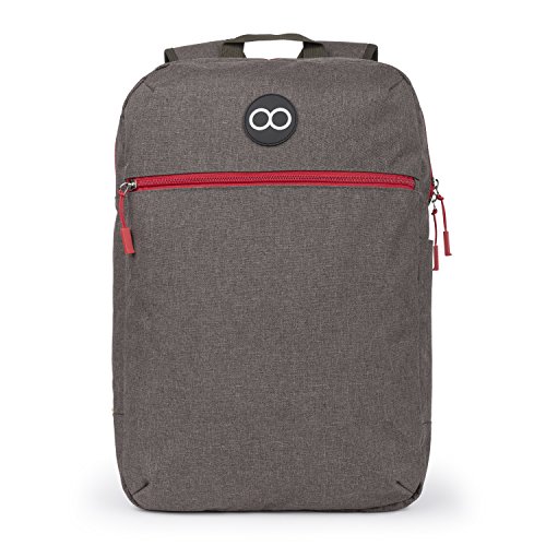 Camden by Mobile Power: Rucksack mit Power Bank zum Aufladen für Smartphone (iPhone, Samsung, BQ...), Tablet oder andere Gerät. Laptopfach (bis 15 Zoll).