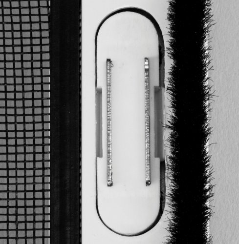 Insektenschutz Alu Rahmen System Profi für Türen 100 x 215cm weiß – kürzbar - 5