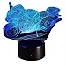 Produktbild Motorrad 3D Tischlampe Led Dekorative Lampara Plexiglas Platte Lumineuse Nachttischlampe Colores Bulbing Lampe Für Motor Fan