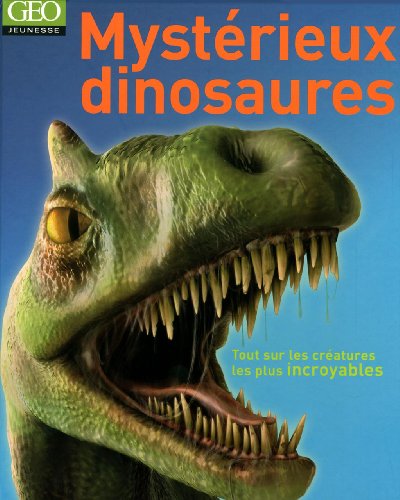 couverture de : Myst&eacute;rieux dinosaures