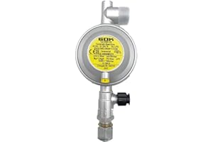 GOK Truma Fixed Bulkhead Regulator - 10mm