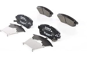 BOSCH AUTOMOTIVE Bosch BP1211 Pastiglie Freno, Asse Anteriore, Certificato ECE-R90, 1 Set di 4 Pastiglie