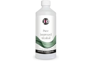 JND Isopropyl Alcohol Pure IPA Multi Use 3D Printing Resin Gel Cleanser Residue Remover (500ml)