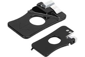 SPYMINNPOO Magnetische Pfeilauflage, Stahlnadel Bogenschießen Magnetische Pfeilauflage mit Kleber für Recurvebogen Jagdzubehör