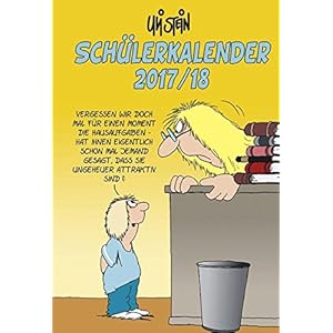 Lesen Uli Stein Schulerkalender 2017 2018 Spiralbindung Buch Online Buch Verzeichnis