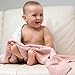 Produktbild Strickdecke Baby Sommer | Babydecke, Baby Rosa 80x100 cm, Erstlingsdecke Baumwolle 100% Bio. Weiche und Bequeme Mädchen und Jungen Baby Decke.