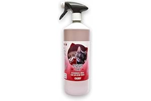 TRADE CHEMICALS FRESH-CAT Cat Litter Tray Deodorising Trigger Spray Bottle 1L (CHERRY)