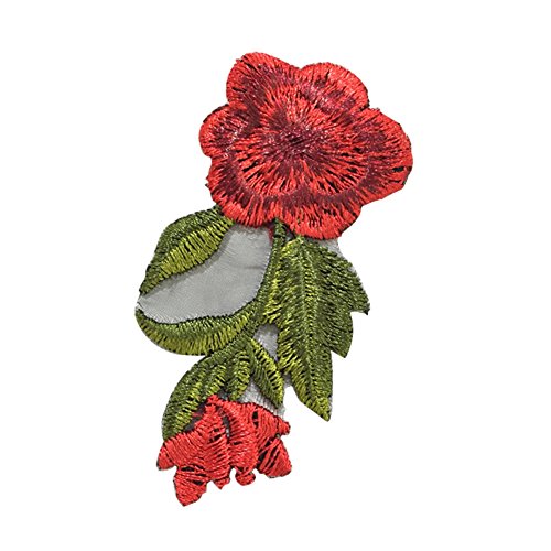 Brightup Rosen Blumen Stickerei DIY Flecken Aufkleber Nähen Kleidung Taschen Hut - 4