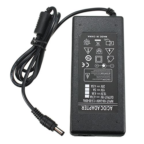 Power Adapter - SODIAL(R)AC / DC-Netzteil Ladegeraet Netzteil Adapter Ladegeraet fuer ASUS A8 F8 X81 19V Schwarz