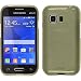 Produktbild PhoneNatic Case für Samsung Galaxy Young 2 Hülle Silikon gold brushed Cover Galaxy Young 2 Tasche + 2 Schutzfolien