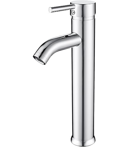 Minnhua Robinet Salle Bain Acier Inoxydable, Mitigeur Lavabo Avec Tuyau