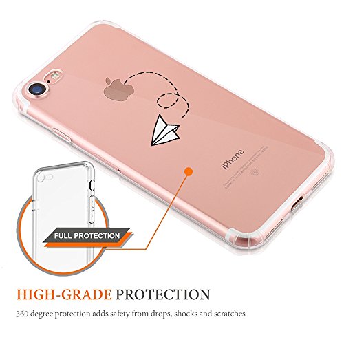 Qissy   iPhone 7 Funda Carcasa iPhone 7 Case Cover Dibujos Animados Silicona Suave Funda para Apple iPhone 7 4 7   23 