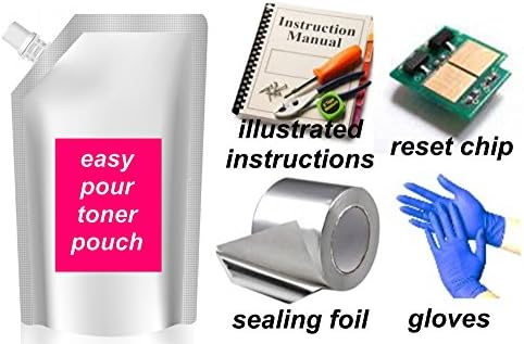 Toner refill kit for HP Extended yield Magenta HP Laserjet Enterprise 500 color M551 N DN XH MFP M575dn f 7100 page yield