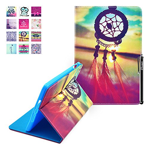 iPad Mini 3 Hülle, DEENOR Dreamcatcher Design PU Leder Abdeckung Stand Flip Schutzhülle Hülle für Apple iPad Mini 1/2/3 Generation. (Dreamcatcher)