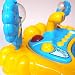 baby walker sea explorer activity board music & lights 3 height adjustable with interactive sounds choice of 6 colours (Blue/Yellow)