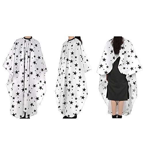 Abody Friseurumhang Barber Cape Haircut Tuch Kleid Anti-Statik-Haar-Styling Perming Färben Schürze - 9