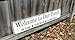 Produktbild CELYCASY S-801 Handgefertigtes Holzschild, langes Schild. Welcome to Our Porch.Sit Long Talk Much Laugh Often. Ideal für Jede Veranda, Terrasse, Terrassenmöbel, rustikal