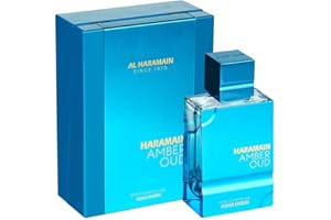 Al Haramain Amber Oud Aqua Dubai 100ml Eau de Perfume Spray | Luxury Arabian Perfume for Women | Fruity, Fresh, Amber & Musk Fragrance