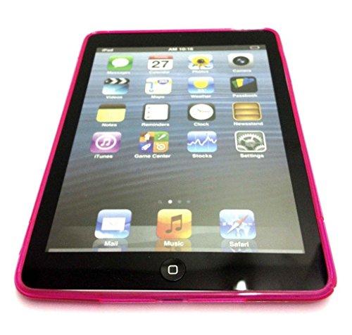 Preisvergleich Produktbild TPU Silikon Gel Skin Hot Pink Case Cover S-Line Sline für Apple iPad Air 2 iPad 6