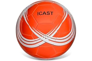 ICAST Kids Lightweight Football Ball | Soccer Ball for Indoor & Outdoor Training | Ideal Football for Teenagers and Kids | Great Football Gift