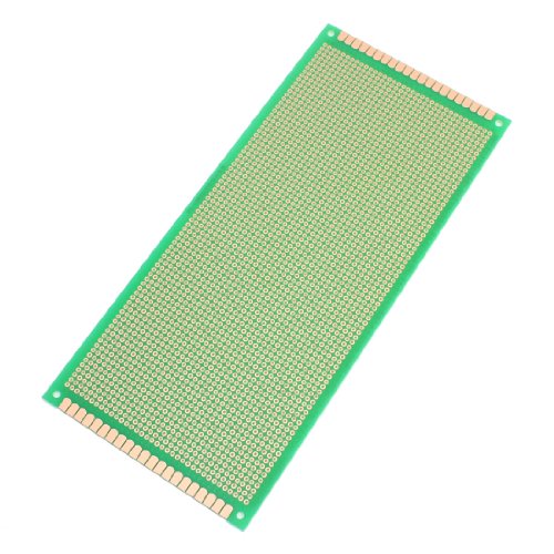 uxcell sourcing Map SOURCING Map Vert 2.54 mm Pas Circuits imprimés prototypes Breadboard Cuivre 100 x 220 mm