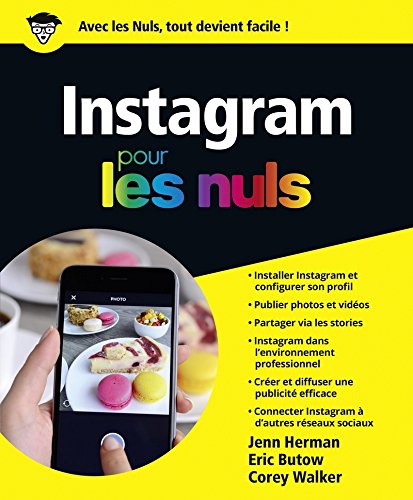 Livres gratuits à télécharger sur mon iPod Instagram pour les Nuls EPUB 241203740X by author