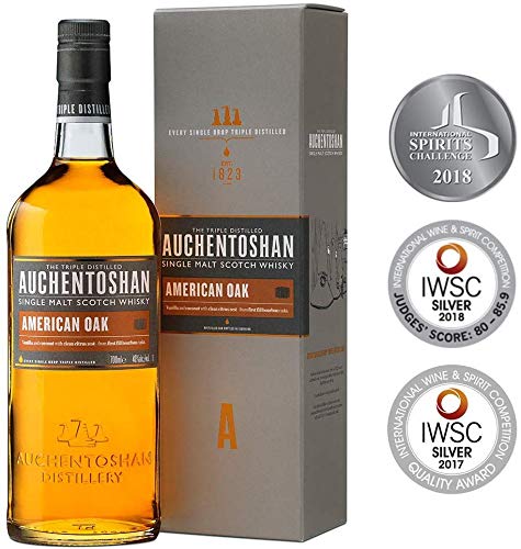 Auchentoshan American Oak Single Malt Scotch Whisky (1 x 0.7l)