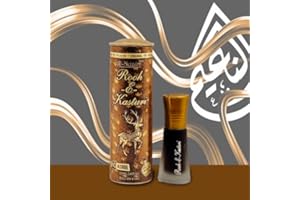 GENERIC Al Nuaim Rooh-E-Kasturi Attar Roll On Alcohol Free 6ml, Yellow