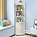 Produktbild Regal Corner-Side-Kabinett mit Door Modern Minimalist Rack Triangle Cabinet Kreatives Wandregal,White,M