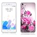 Produktbild Meizu E2 Hülle, FUBAODA, Fantasy wilde Rose, Kratzfest, Stoßfest, Langlebig, Transparent Weiche Silikon Schutzhülle TPU Bumper Case für Meizu E2 (5.5")