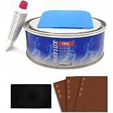 Orbay Fiber Elyaf Macun 1000 gr Set + 3 Adet Zımpara ve 1 Adet Macun &Ccedil;eliği