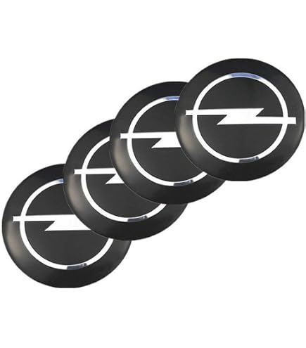 Lot De 4 Enjoliveurs Moyeu Pour Smart EQ Fortwo (C453) 2020- - Diamètre 60 Mm - Protection Anti-rouille, Installation Clip