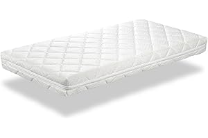DORMISSIMO Matelas Bébé Baby Star 80x160 Epaisseur 11 CM - Noyau en Mousse perforée