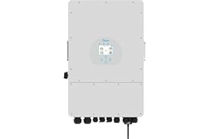 Solarway Inverter ibrido 48 V 3 fasi Deye SUN-5/6/8/10/12K-SG04LP3 | 5-12 KW | trifase | 2 x MPPT (Maximum Power Point Tracker) | batteria a bassa tensione (SUN-12K-SG04L P3-EU)