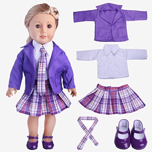 Doll clothes college wind Outdoor casual wear for 18 inch American doll and other 43-46cm dolls