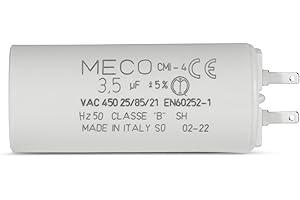STEYCO Condensador 3.5 µF para persianas SOMFY Motor 10 Nm con conexión de 2,8mm - 1 año de garantía (1)