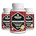 Produktbild Astaxanthin Kapseln mit 4 mg natürlichem Astaxanthin VEGAN 3x 90 Stück für je 3 Monate Qualitätsprodukt-Made-in-Germany ohne Magnesiumstearat, jetzt zum Aktionspreis und 30 Tage kostenlose Rücknahme!